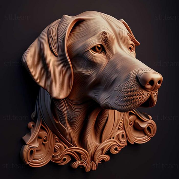 3D model dog (STL)